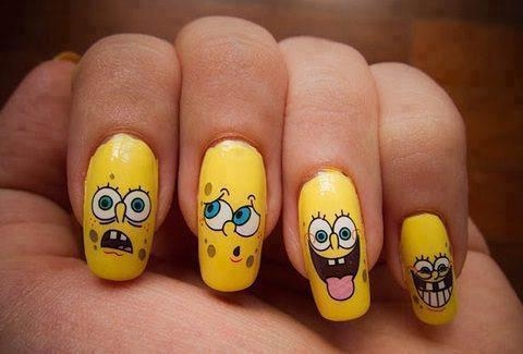 Emotions Depicted on Nail