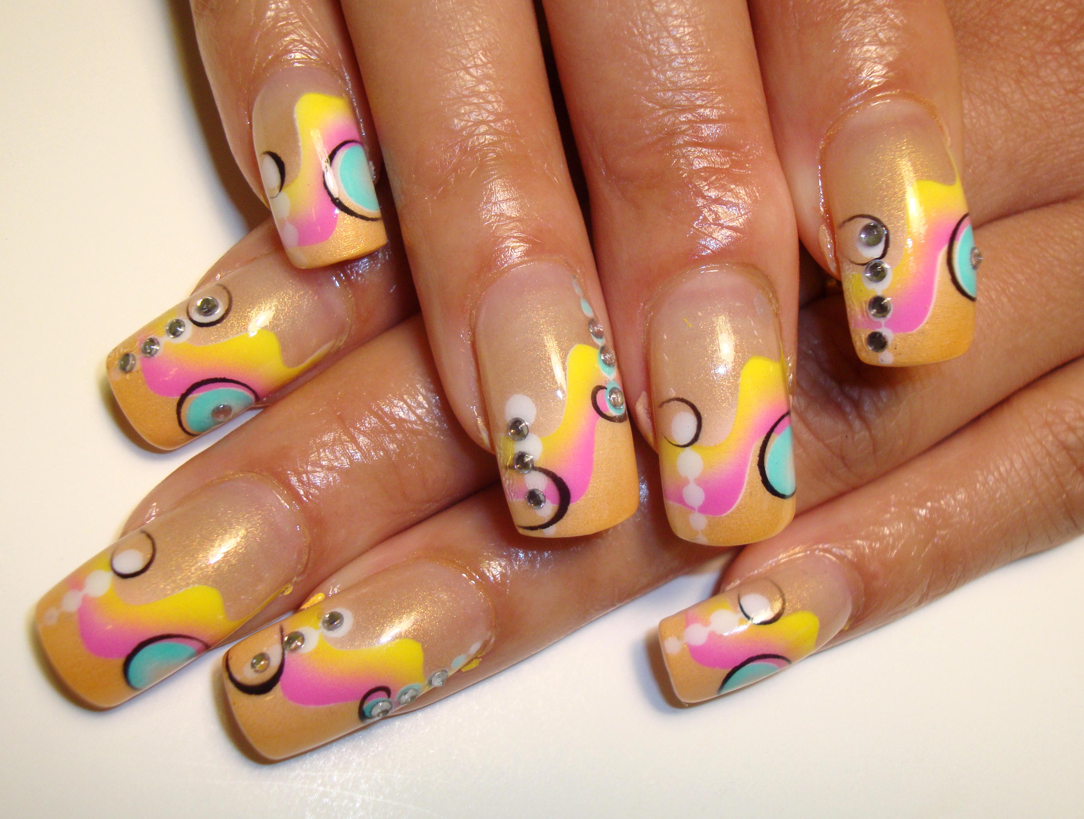 Colorful Simply Elegant Nails
