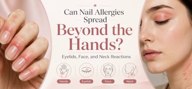 Can Nail Allergies Spread Beyond the Hands? Eyelids, Face, and Neck Reactions