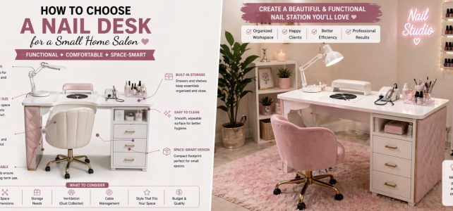 How to Choose a Nail Desk for a Small Home Salon