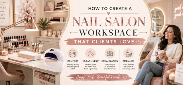 How to Create a Nail Salon Workspace That Clients Love