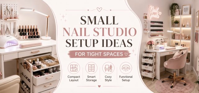 Small Nail Studio Setup Ideas for Tight Spaces