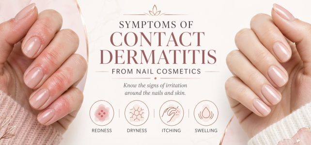 Symptoms of Contact Dermatitis from Nail Cosmetics