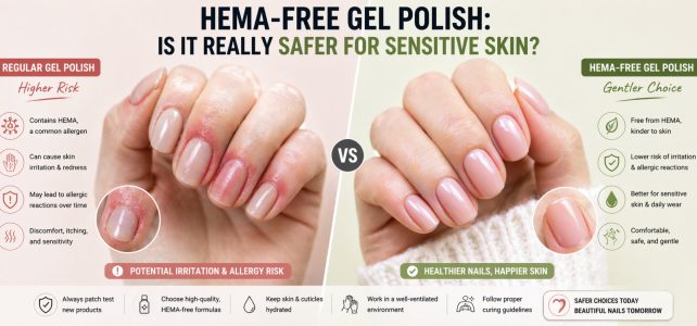 HEMA-Free Gel Polish: Is It Really Safer for Sensitive Skin?